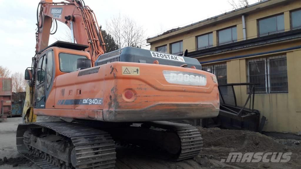 Doosan DX 340 LC Εκσκαφείς με ερπύστριες