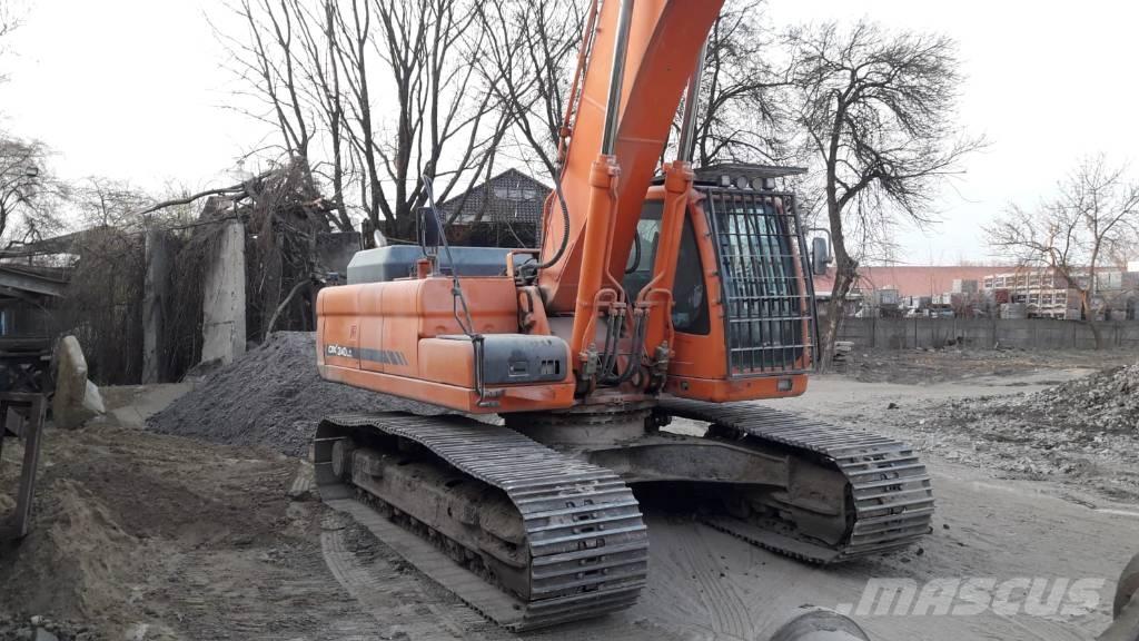 Doosan DX 340 LC Εκσκαφείς με ερπύστριες