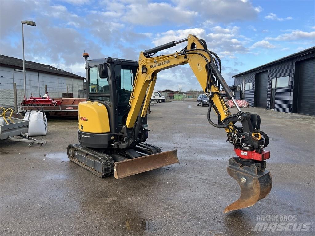 New Holland E 26 C Εκσκαφάκι (διαβολάκι) < 7t