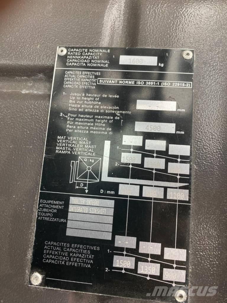 Manitou ME 316 Ηλεκτρικά περονοφόρα ανυψωτικά κλαρκ