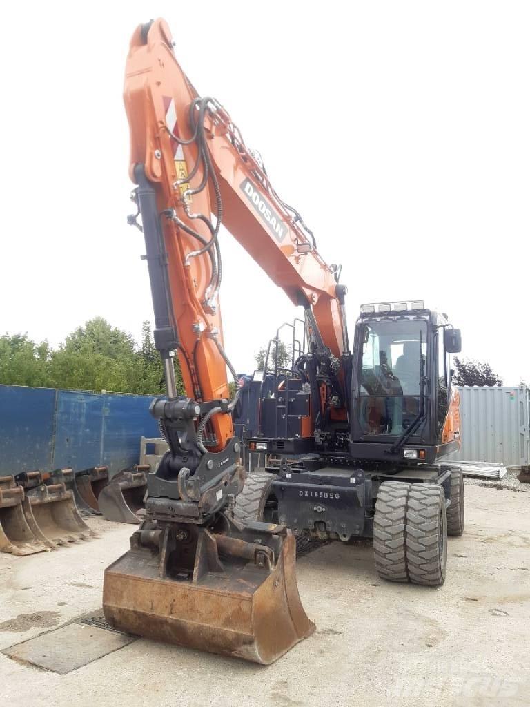 Doosan DX165 WR-7 Εκσκαφείς με τροχούς - λάστιχα