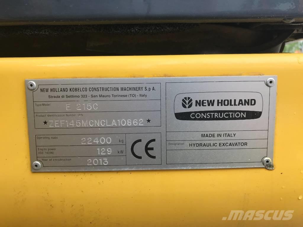New Holland E 215 C Εκσκαφείς με ερπύστριες