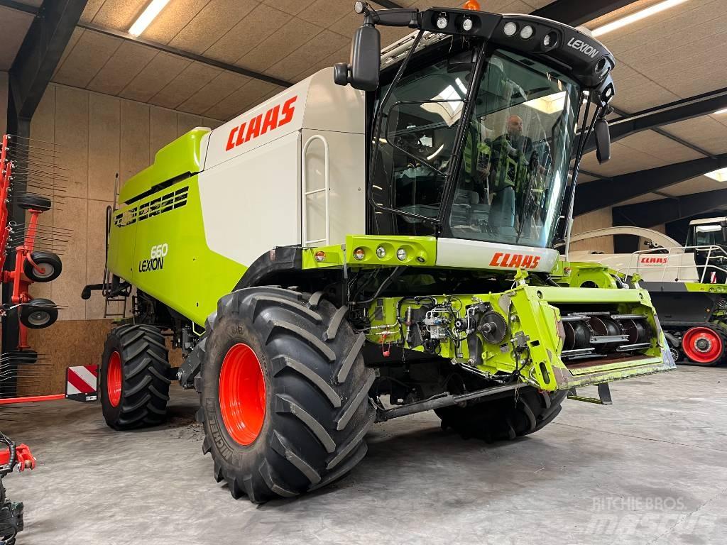 CLAAS LEXION 660 Θεριζοαλωνιστικές μηχανές