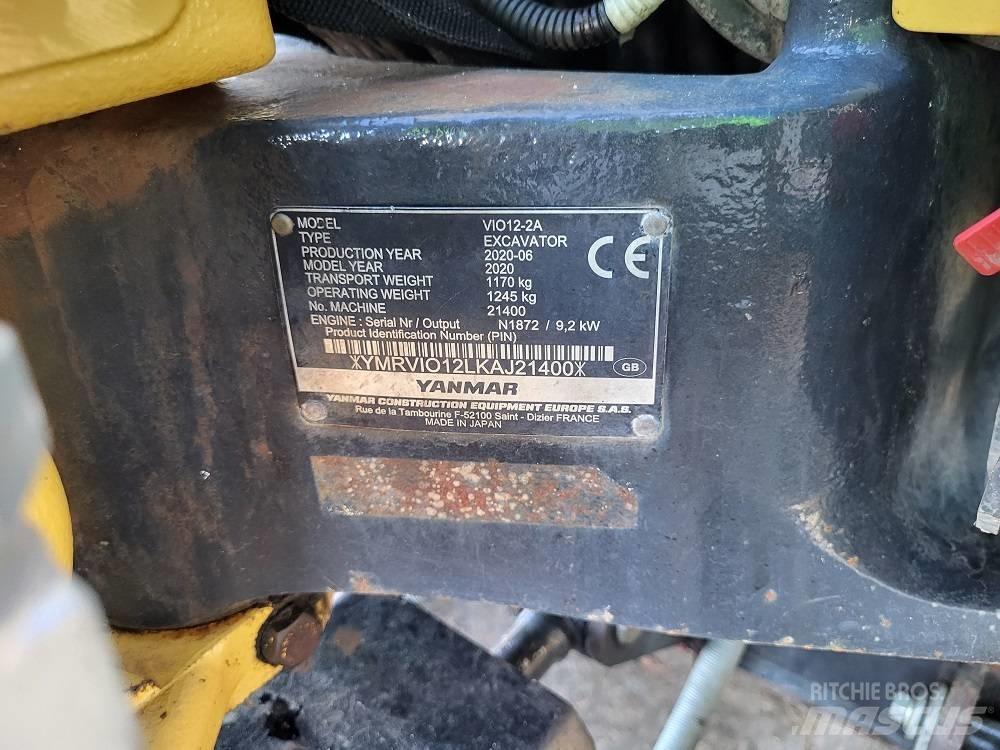 Yanmar Vio 12 Εκσκαφάκι (διαβολάκι) < 7t