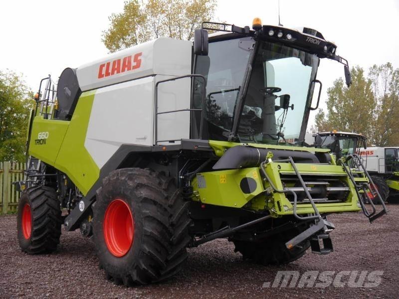 CLAAS TRION 660 Θεριζοαλωνιστικές μηχανές