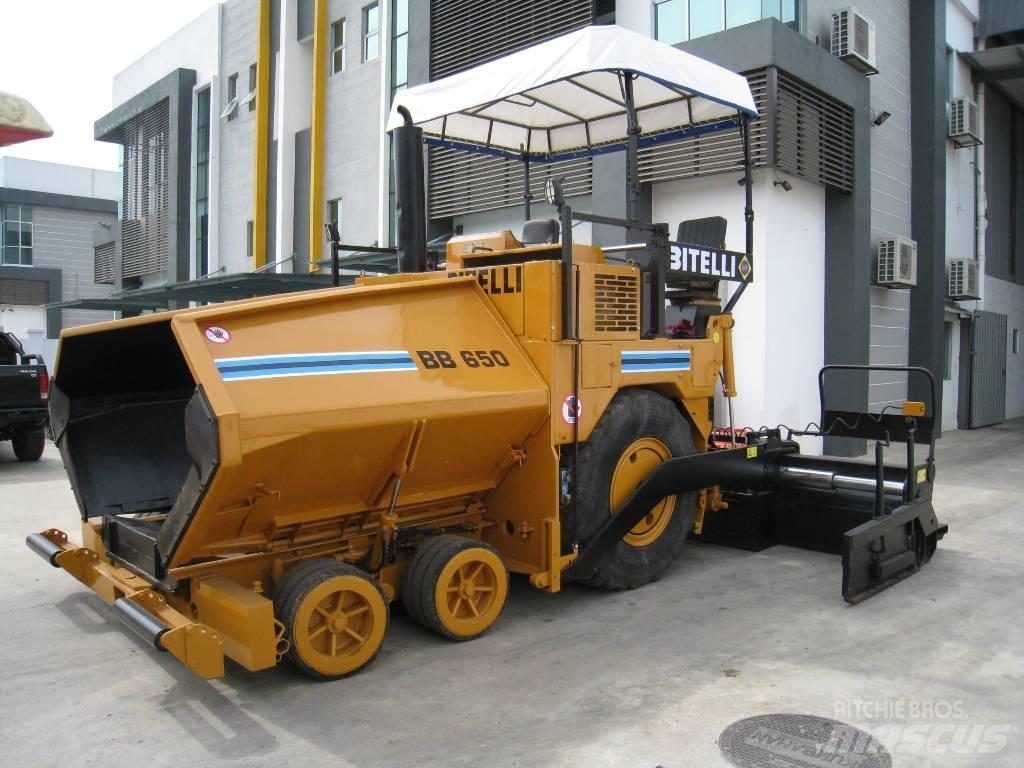Bitelli 650 Επίστρωση ασφάλτου
