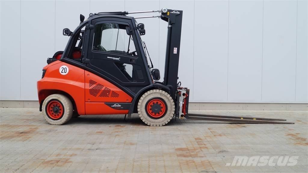 Linde H50T/600 Περονοφόρα ανυψωτικά κλαρκ με φυσικό αέριο LPG
