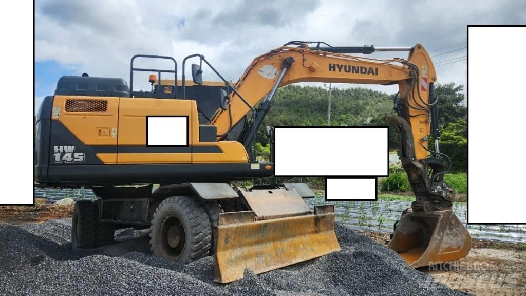Hyundai HW 145 Εκσκαφείς με τροχούς - λάστιχα