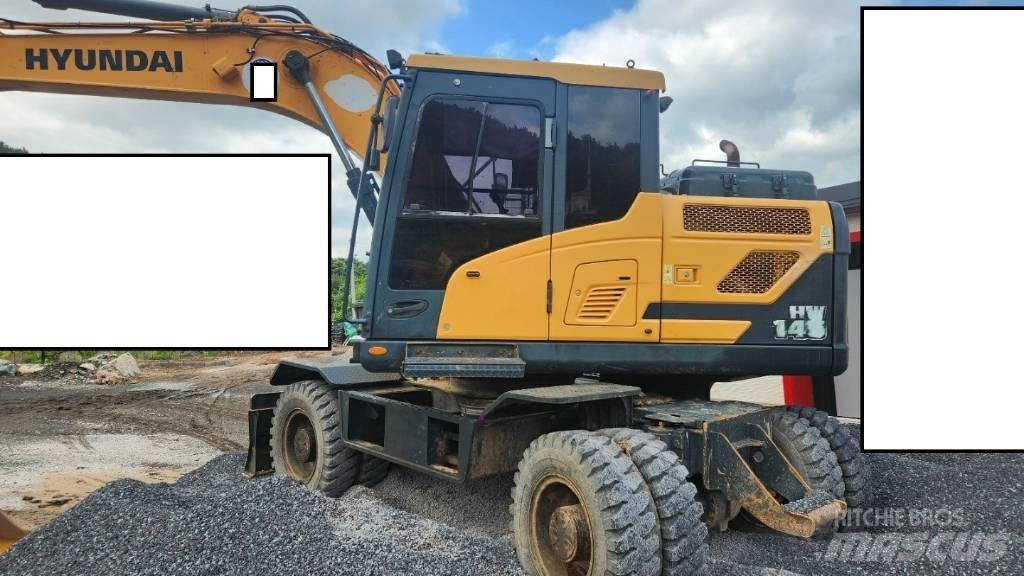 Hyundai HW 145 Εκσκαφείς με τροχούς - λάστιχα