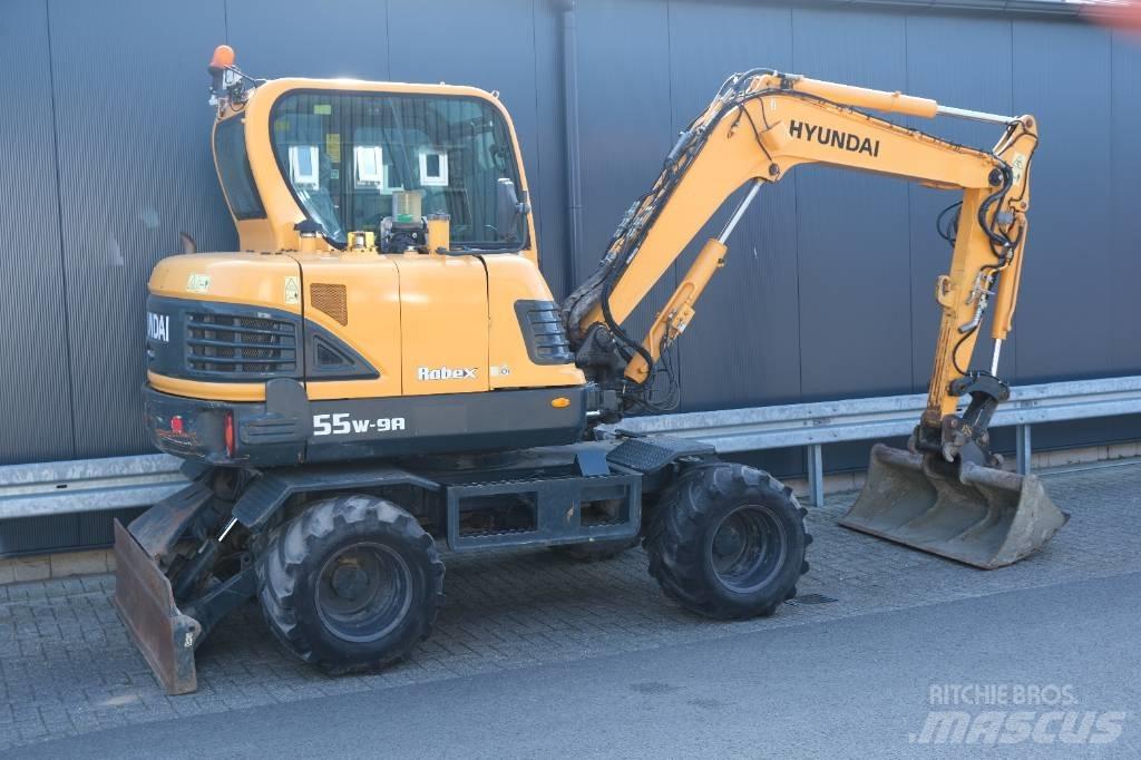  Robex 55W-9A Εκσκαφείς με τροχούς - λάστιχα