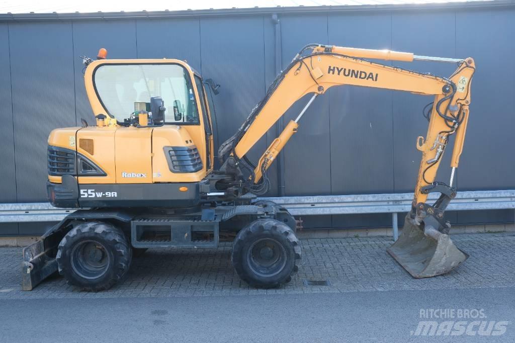  Robex 55W-9A Εκσκαφείς με τροχούς - λάστιχα