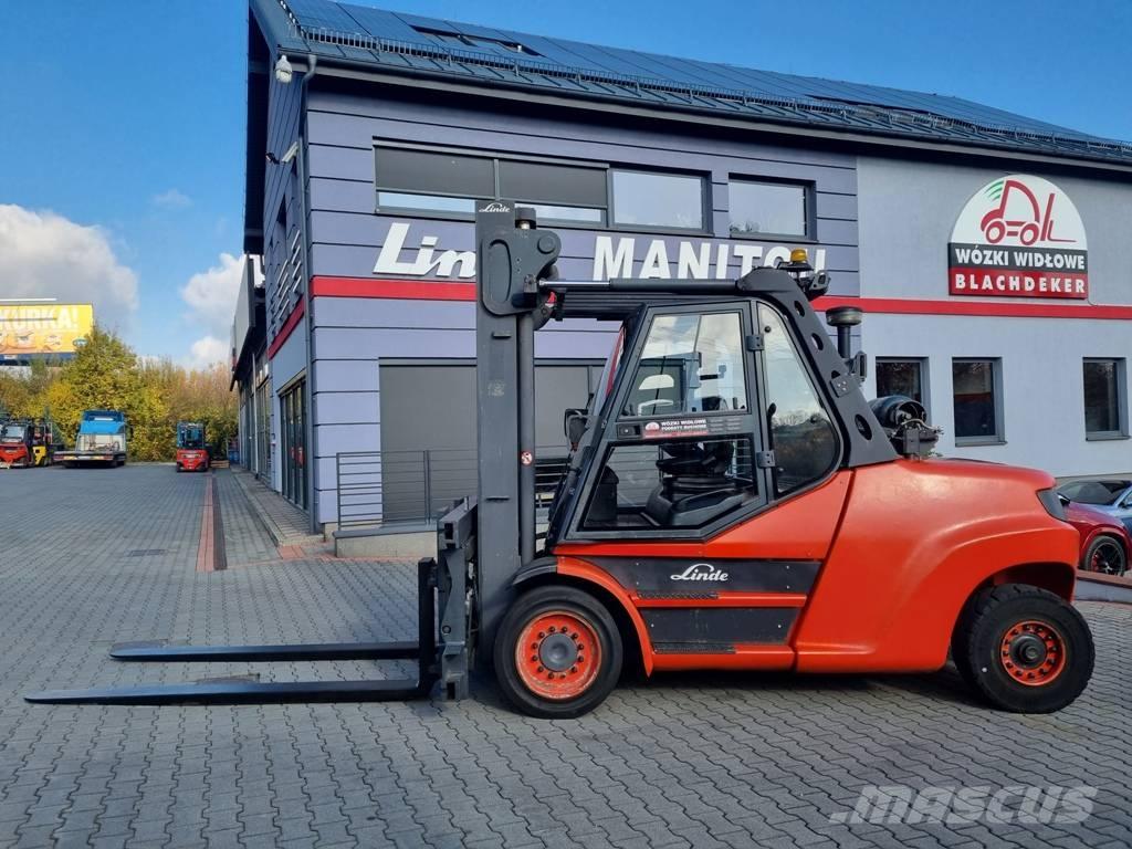 Linde H80T-1100 Περονοφόρα ανυψωτικά κλαρκ με φυσικό αέριο LPG
