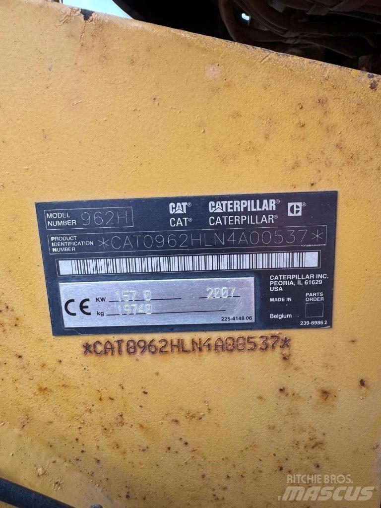 CAT 962 H Φορτωτές με λάστιχα (Τροχοφόροι)