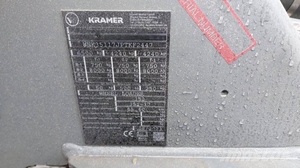 Kramer 8085T Μίνι φορτωτές