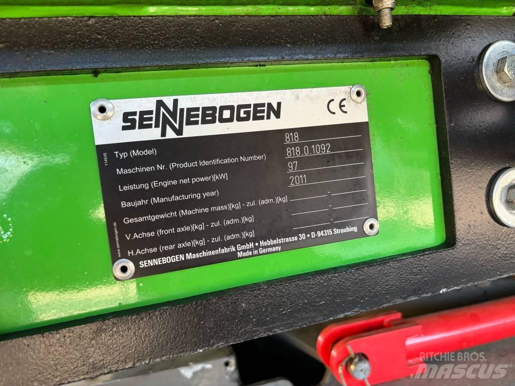 Sennebogen 818 Βιομηχανικά μηχανήματα διαχείρισης αποβλήτων