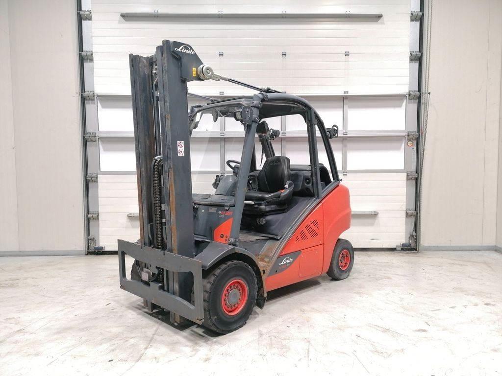 Linde H35T-02 Περονοφόρα ανυψωτικά κλαρκ με φυσικό αέριο LPG