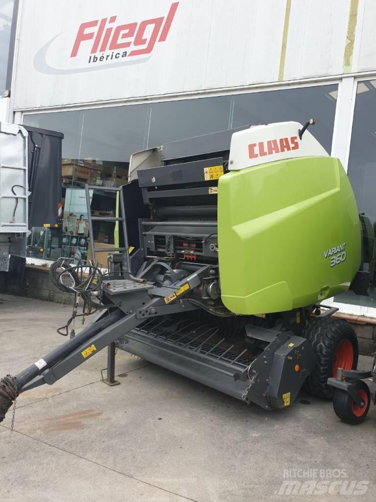 CLAAS Variant 360 Πρέσες κυλινδρικών δεμάτων