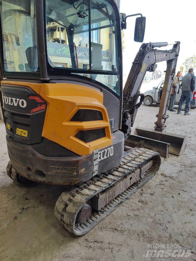 Volvo EC 27 D Εκσκαφάκι (διαβολάκι) < 7t
