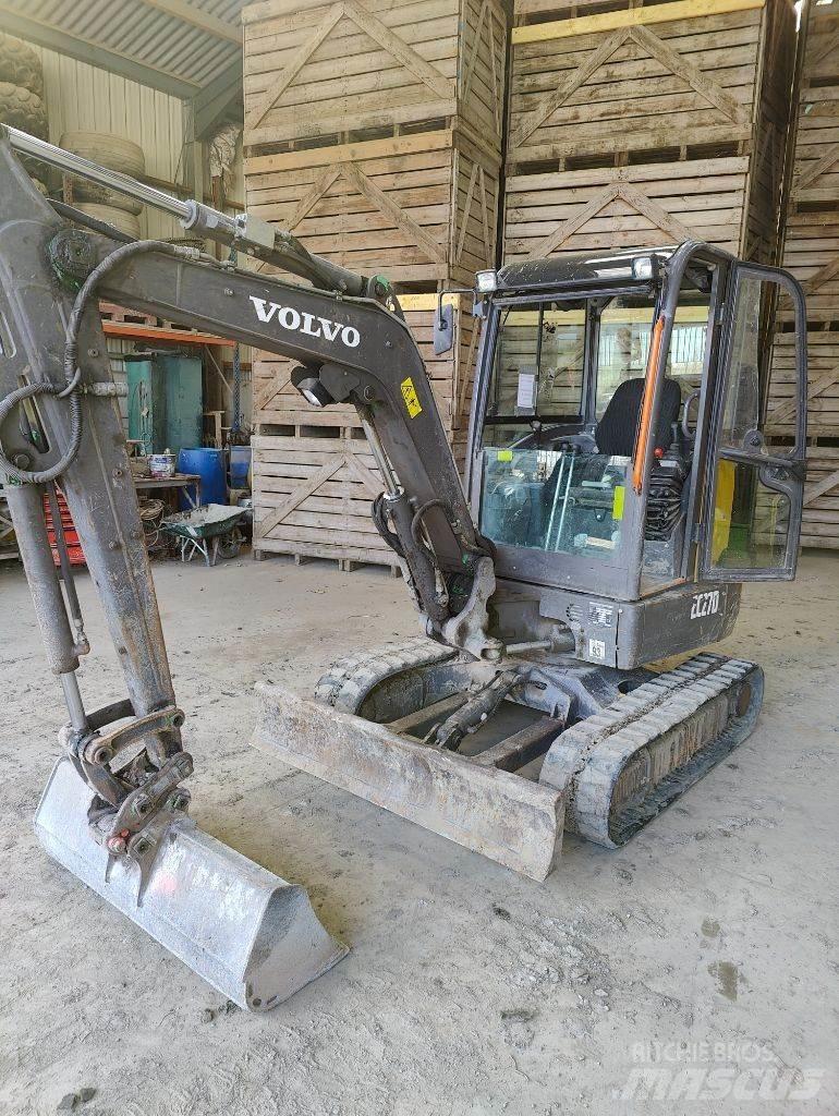 Volvo EC 27 D Εκσκαφάκι (διαβολάκι) < 7t