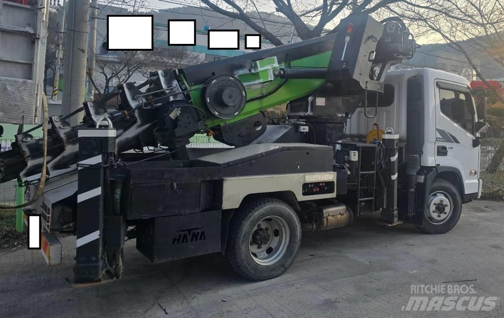  HANA GMS-28A Εναέριες πλατφόρμες τοποθετημένες σε φορτηγό