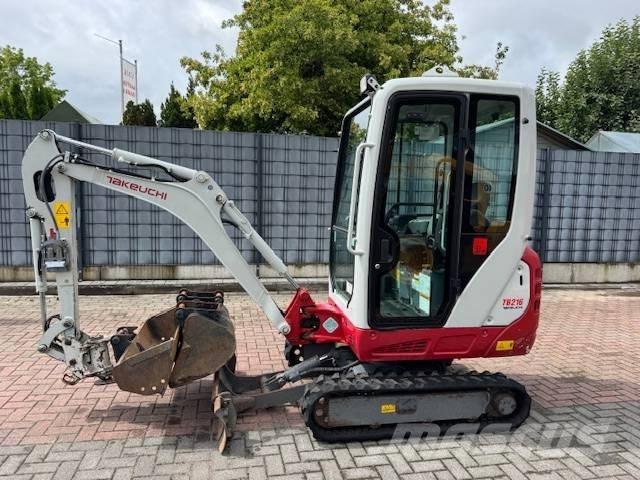 Takeuchi TB 216 Εκσκαφάκι (διαβολάκι) < 7t