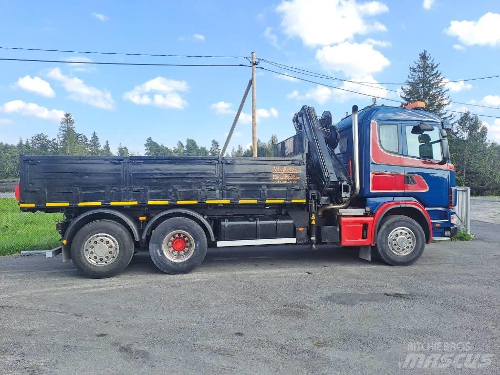 Scania R114 Φορτηγά με Γερανό