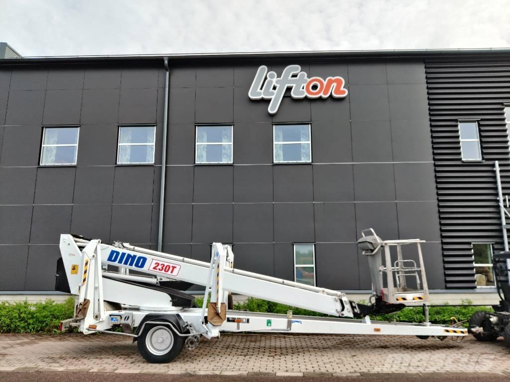 Dino 230 T Skylift Εναέριες πλατφόρμες τοποθετημένες σε ρυμούλκα