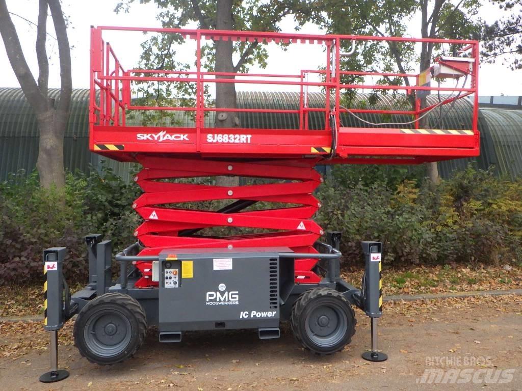 SkyJack SJ6832RT Ανυψωτήρες ψαλιδωτής άρθρωσης
