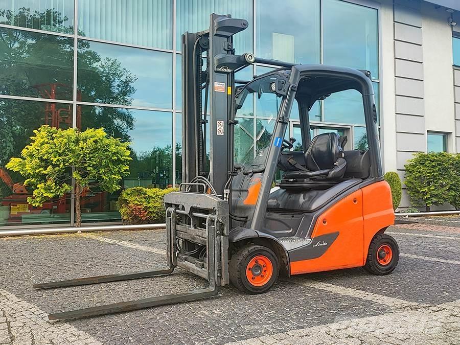 Linde H16T-01 Περονοφόρα ανυψωτικά κλαρκ με φυσικό αέριο LPG