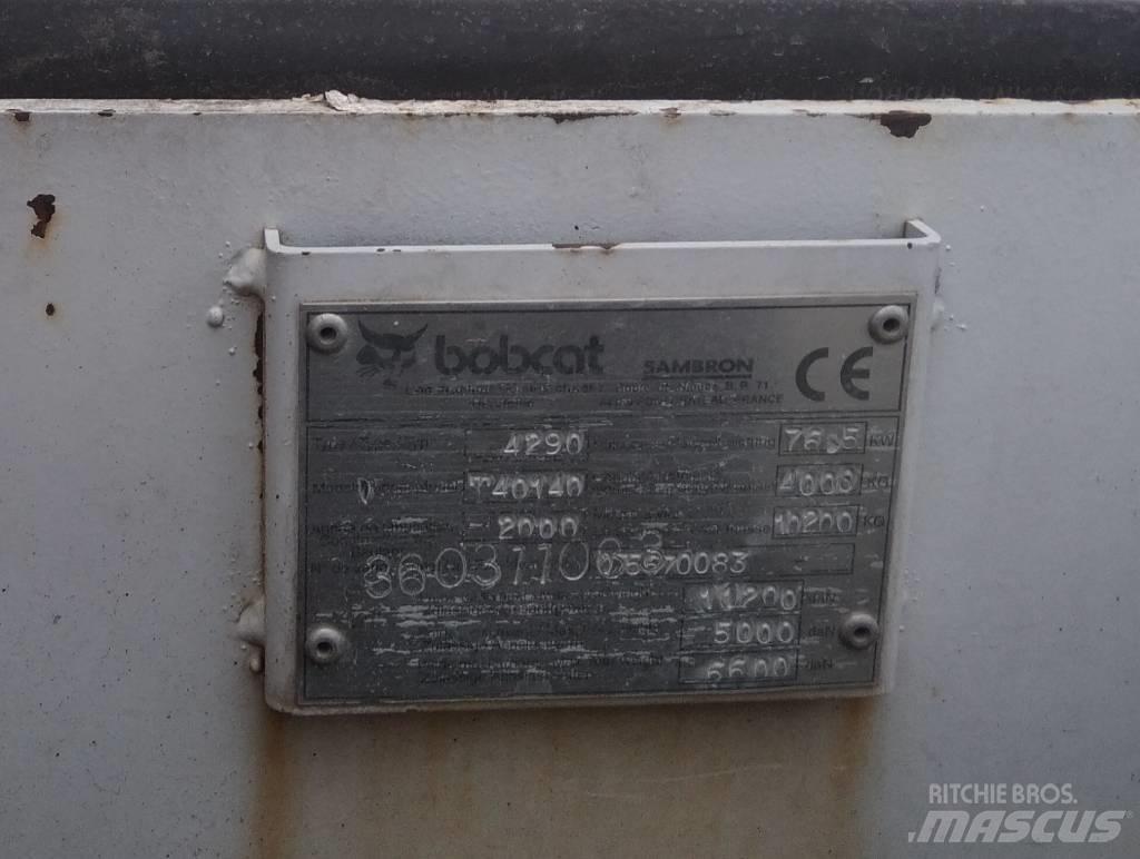 Bobcat T 40140 Εξοπλισμός οριζόντιων διατρήσεων