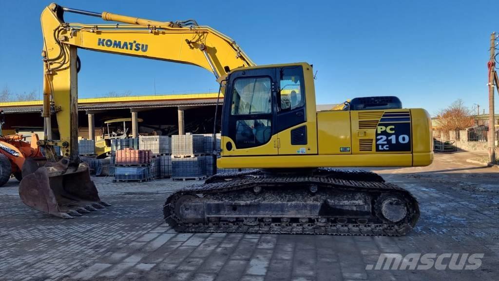 Komatsu PC 210 LC Εκσκαφείς με ερπύστριες