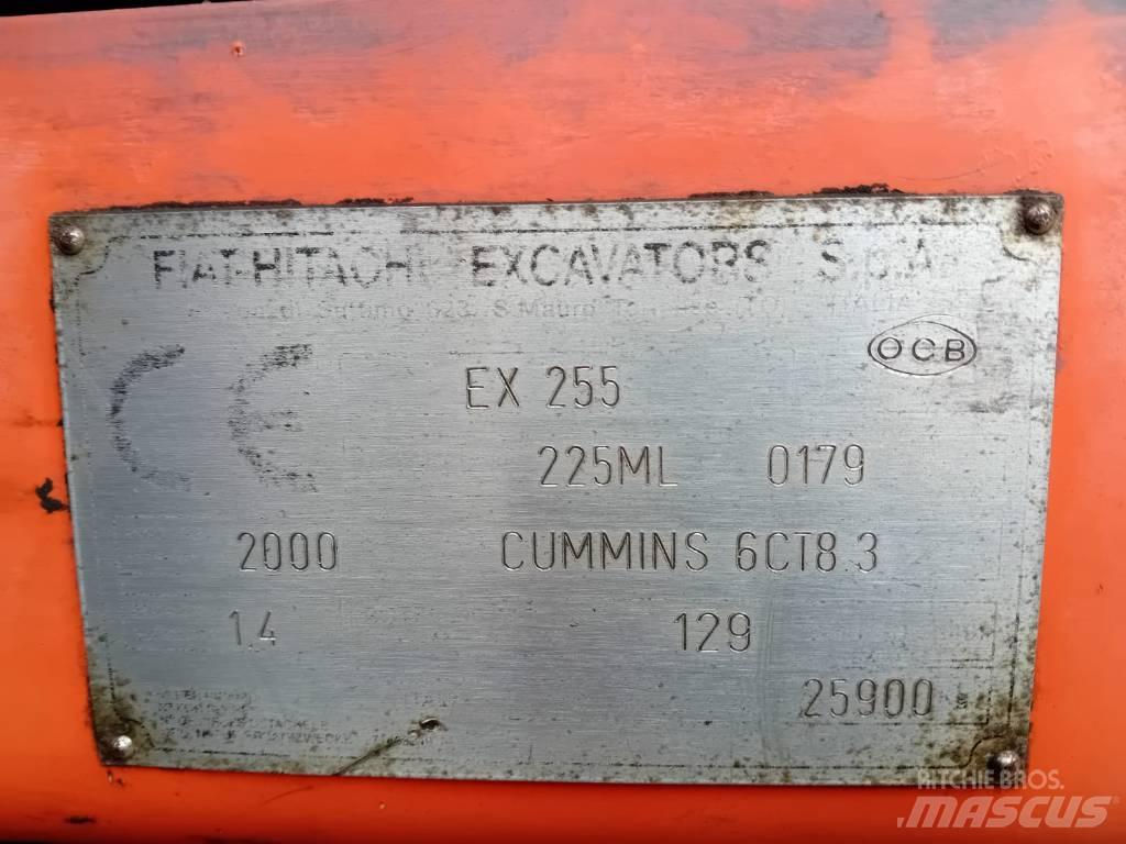 Fiat-Hitachi EX 255 Εκσκαφείς με ερπύστριες