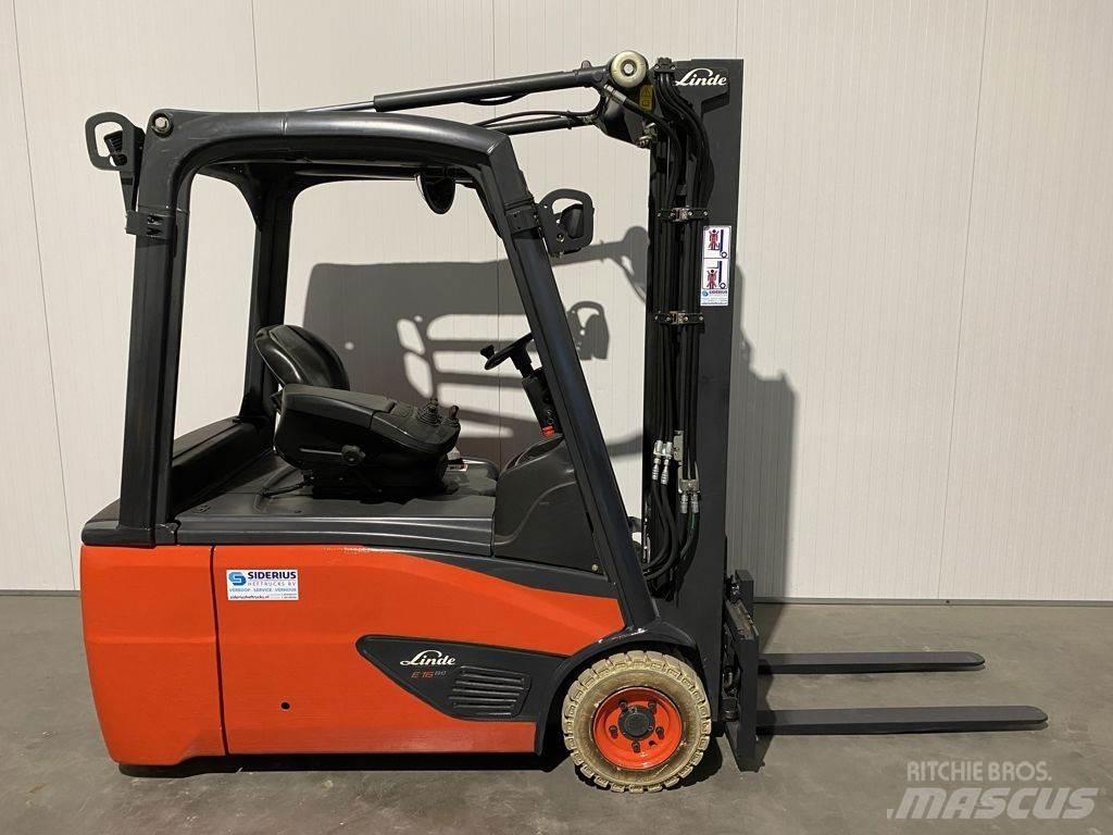 Linde E16L-386 Ηλεκτρικά περονοφόρα ανυψωτικά κλαρκ
