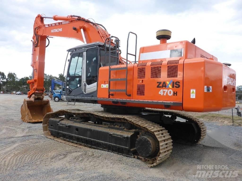 Hitachi 470 Εκσκαφείς με ερπύστριες