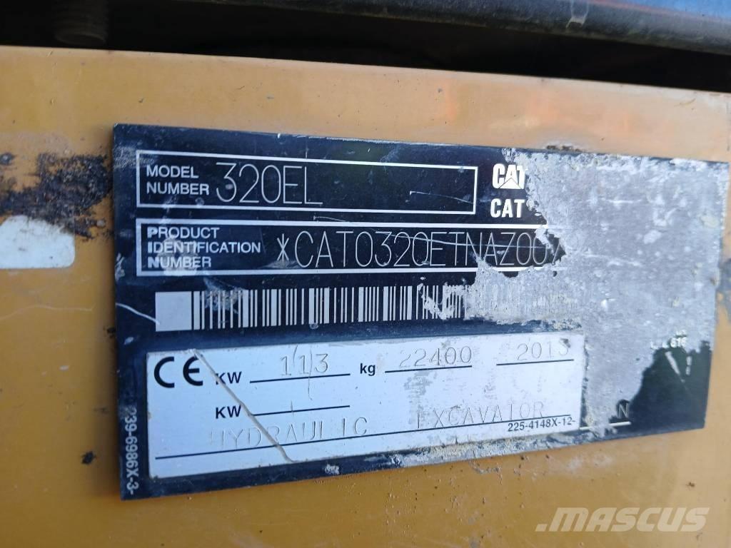 CAT 320EL Εκσκαφείς με ερπύστριες