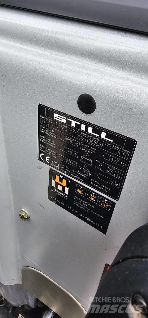 Still RX20-18 Ηλεκτρικά περονοφόρα ανυψωτικά κλαρκ