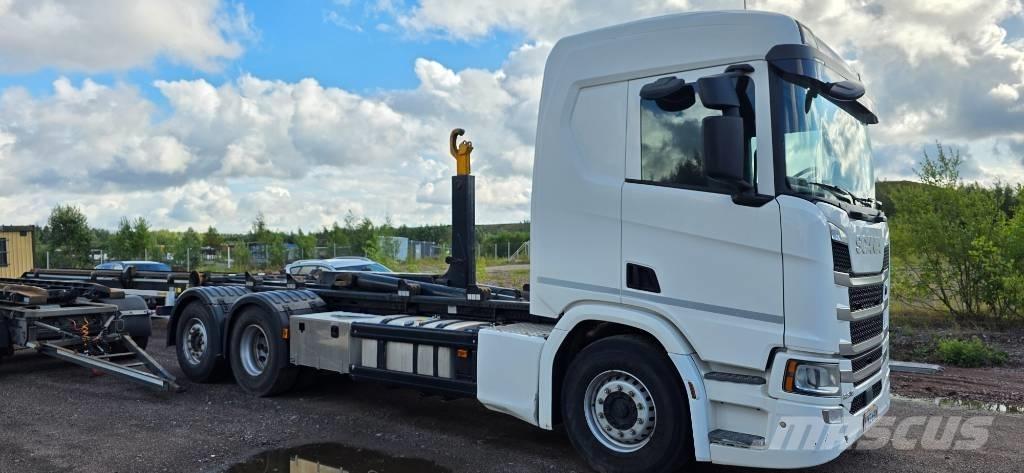 Scania R 500 Φορτηγά ανατροπή με γάντζο