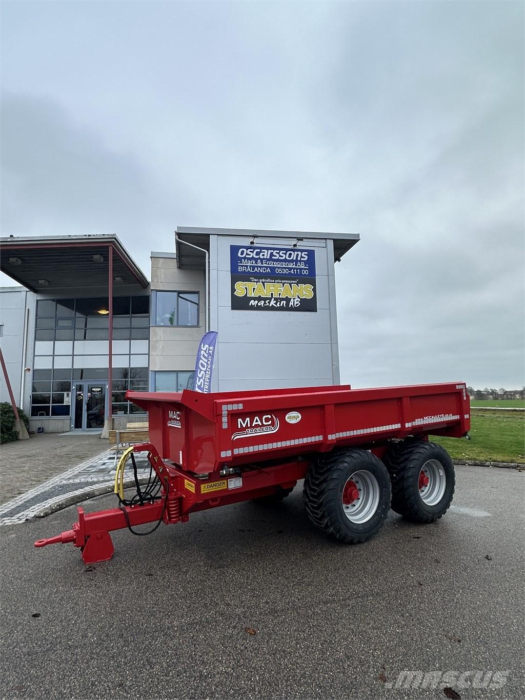 MAC GP12 Ανατρεπόμενες ρυμούλκες