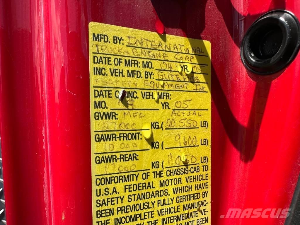 International 7300 Πυροσβεστικά οχήματα