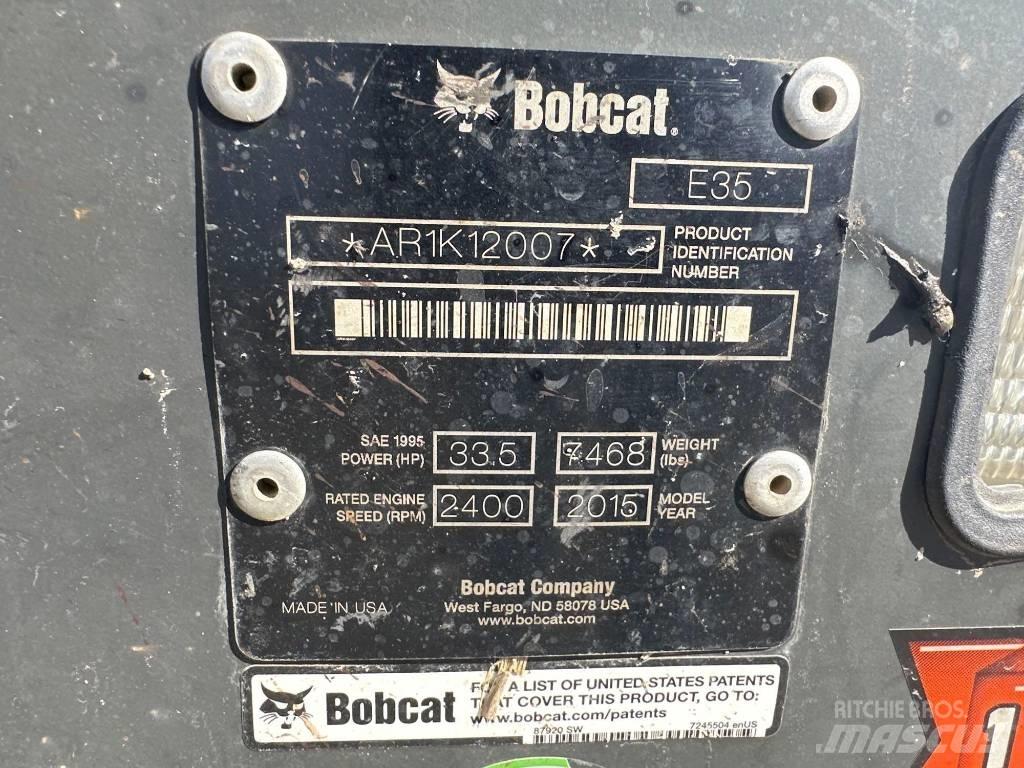 Bobcat E35 Εκσκαφάκι (διαβολάκι) < 7t