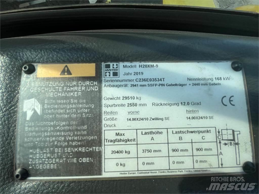 Hyster H20XM-9 Πετρελαιοκίνητα Κλαρκ