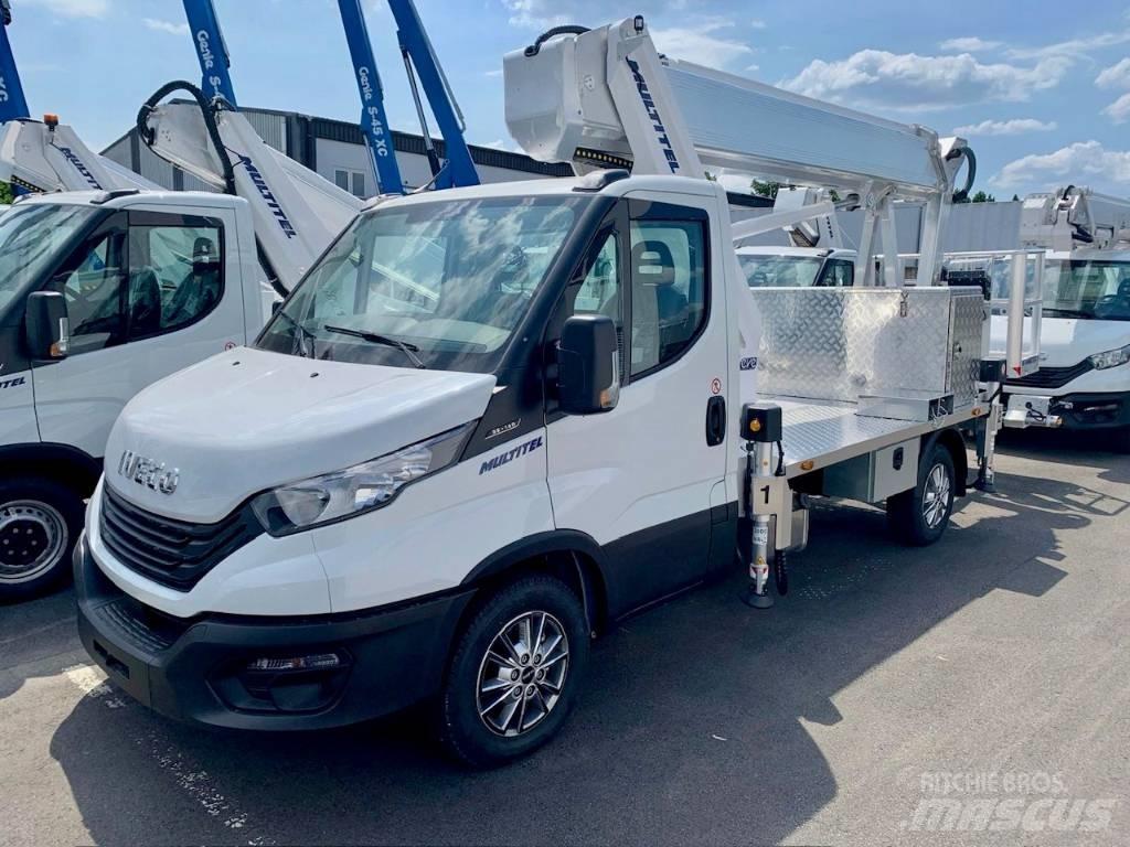 Multitel MJE250 Εναέριες πλατφόρμες τοποθετημένες σε φορτηγό