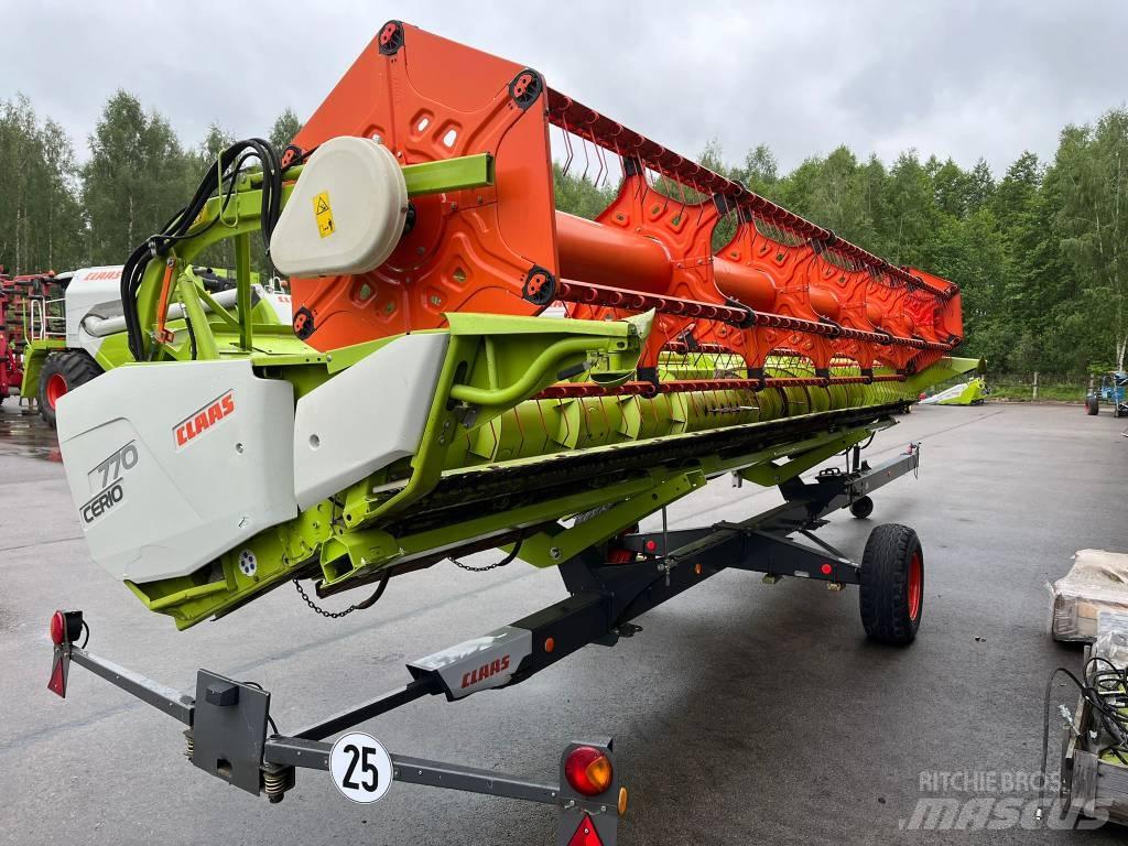 CLAAS CERIO 770 Κεφαλές θεριζοαλωνιστικών μηχανών