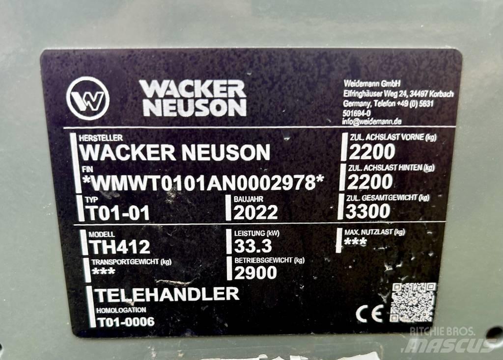 Wacker Neuson TH 412 Τηλεσκοπικοί ανυψωτές