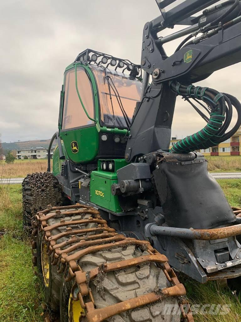 John Deere 1070G Θεριζοαλωνιστικές μηχανές