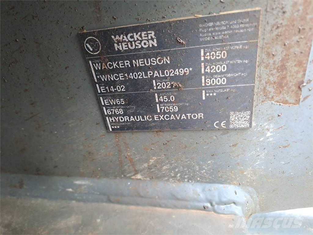 Wacker Neuson EW65 Εκσκαφείς με τροχούς - λάστιχα