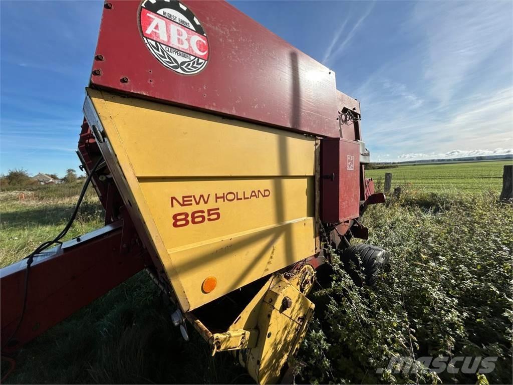 New Holland 865 Πρέσες κυλινδρικών δεμάτων