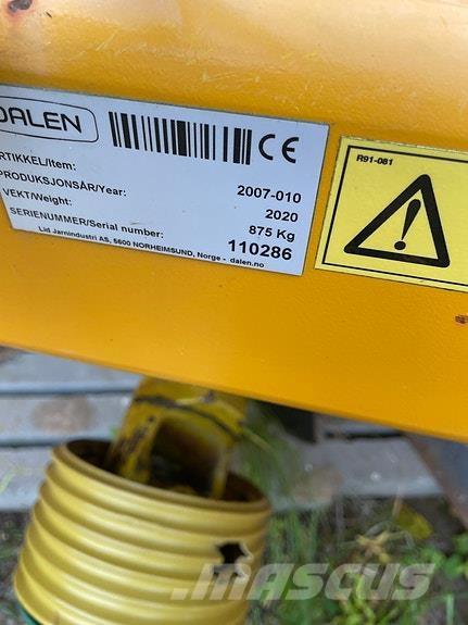 Dalen 2007 Άλλα μηχανήματα για το δρόμο και το χιόνι