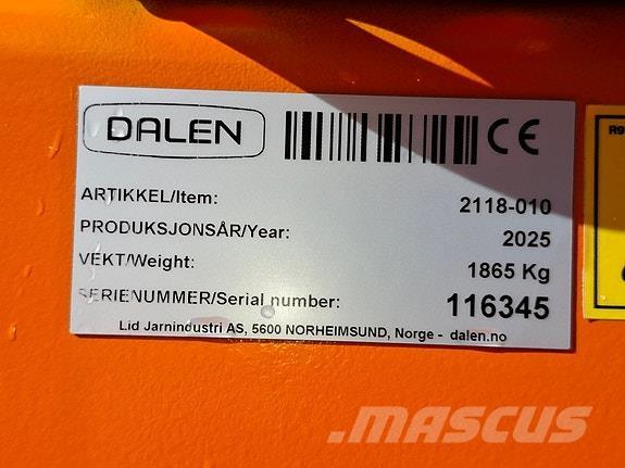 Dalen 2118 Εκτοξευτές χιονιού