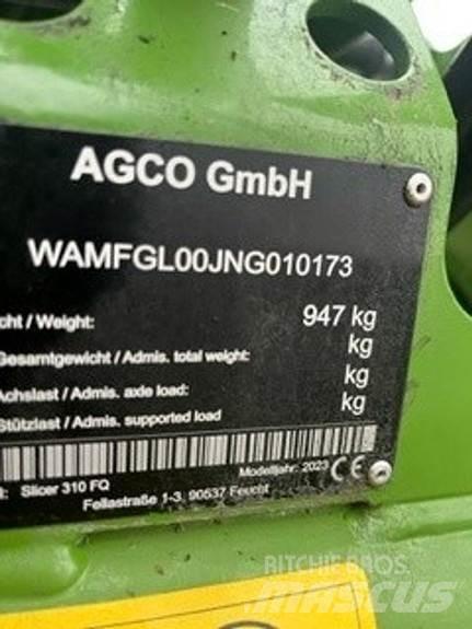 Fendt Slicer 310FQ Λοιπός εξοπλισμός συγκομιδής χορτονομής